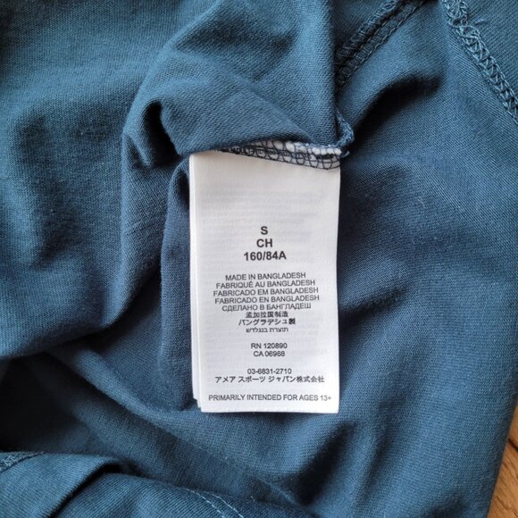 Wilson Scenic Tech Women's Tennis T-Shirt Majolica Blue S - Picture 5 of 9